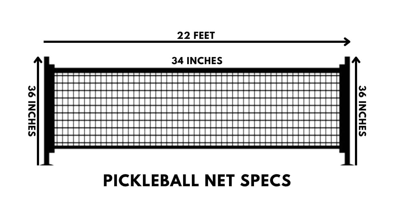 Pickleball Net Dimensions, Pickleball Net Height