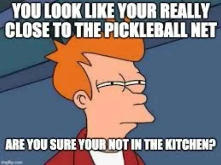 Pickleball Kitchen Memes