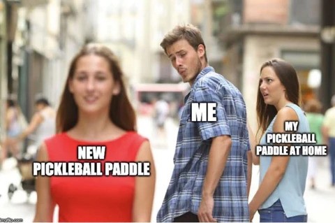 Pickleball Paddle Memes, Pickleball Gear Memes